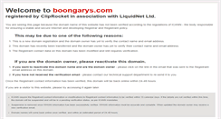 Desktop Screenshot of boongarys.com